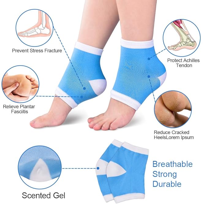 Orthomed OM9-014 Gel Heel Socks – Standard - Image 2