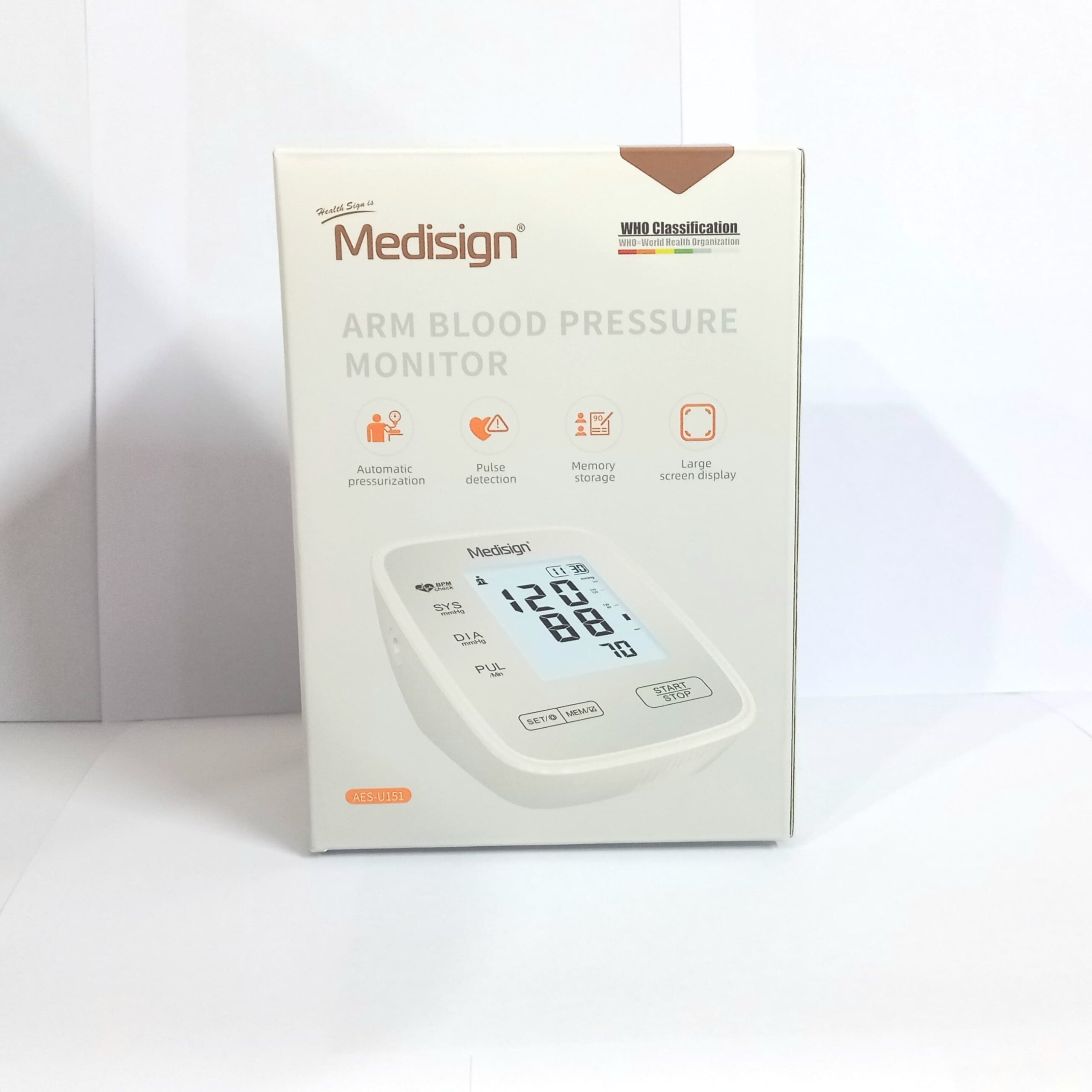 Medisign Digital Blood Pressure Monitor BPM AES-U151 - Image 4