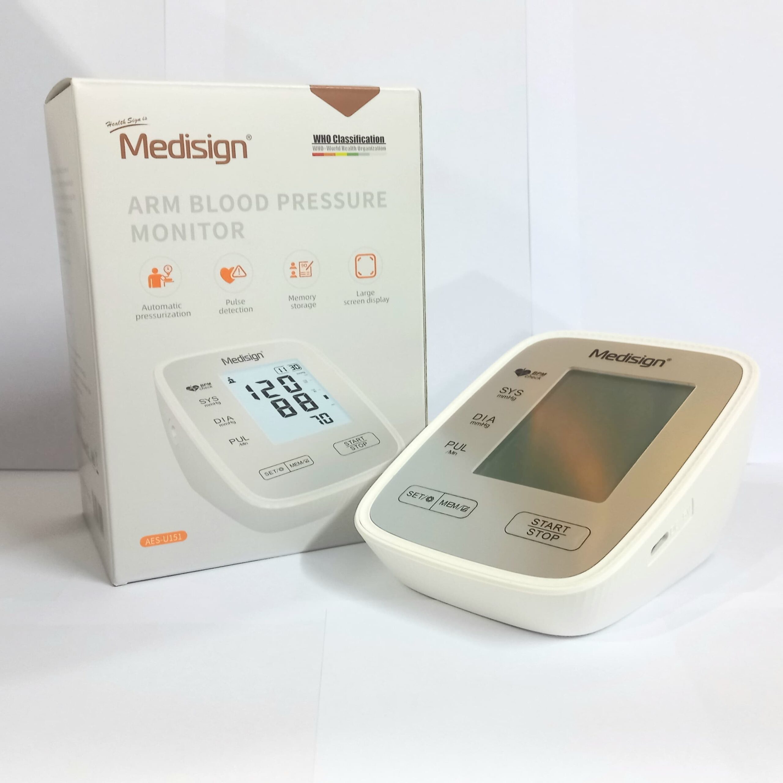 Medisign Digital Blood Pressure Monitor BPM AES-U151 - Image 2