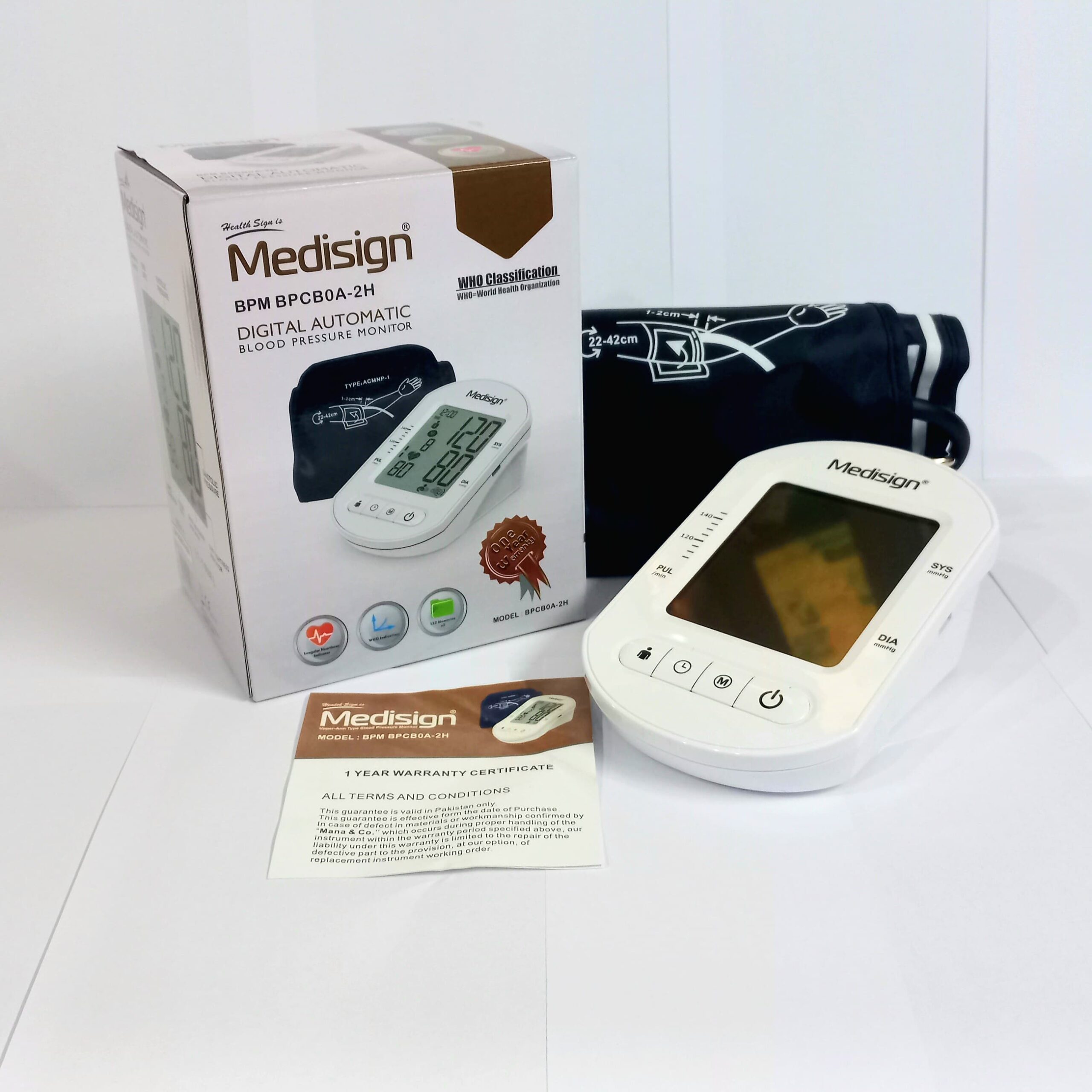 Medisign Digital Blood Pressure Monitor (Arm Type) BPM-BPCB0A-2H - Image 2