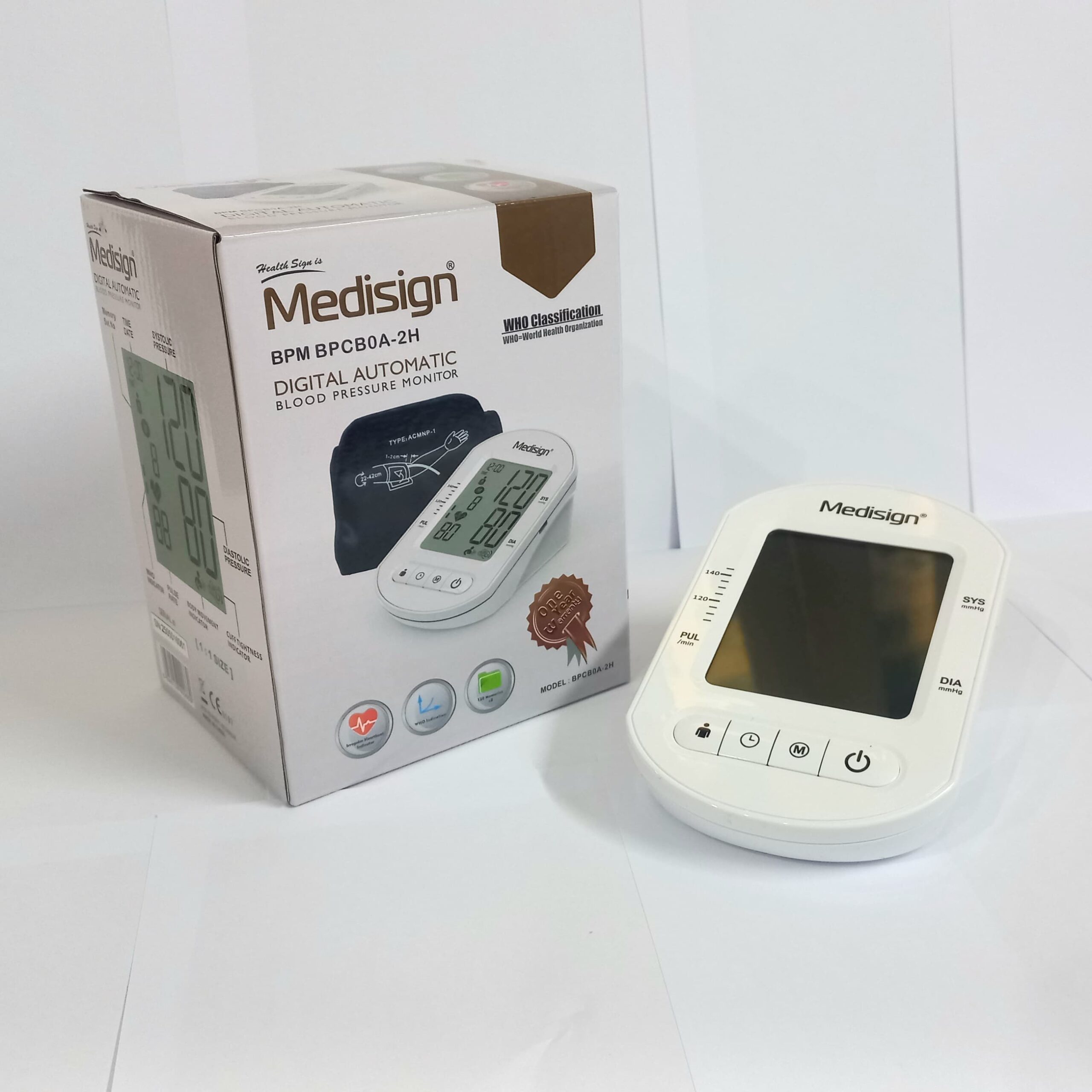 Medisign Digital Blood Pressure Monitor (Arm Type) BPM-BPCB0A-2H