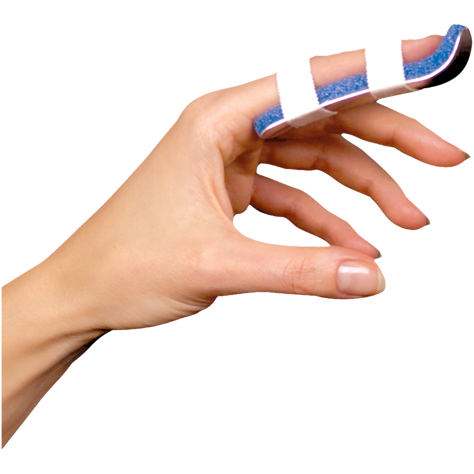 Orthomed OM4-021 Curved Finger Splint – Small, Medium & Extra Large