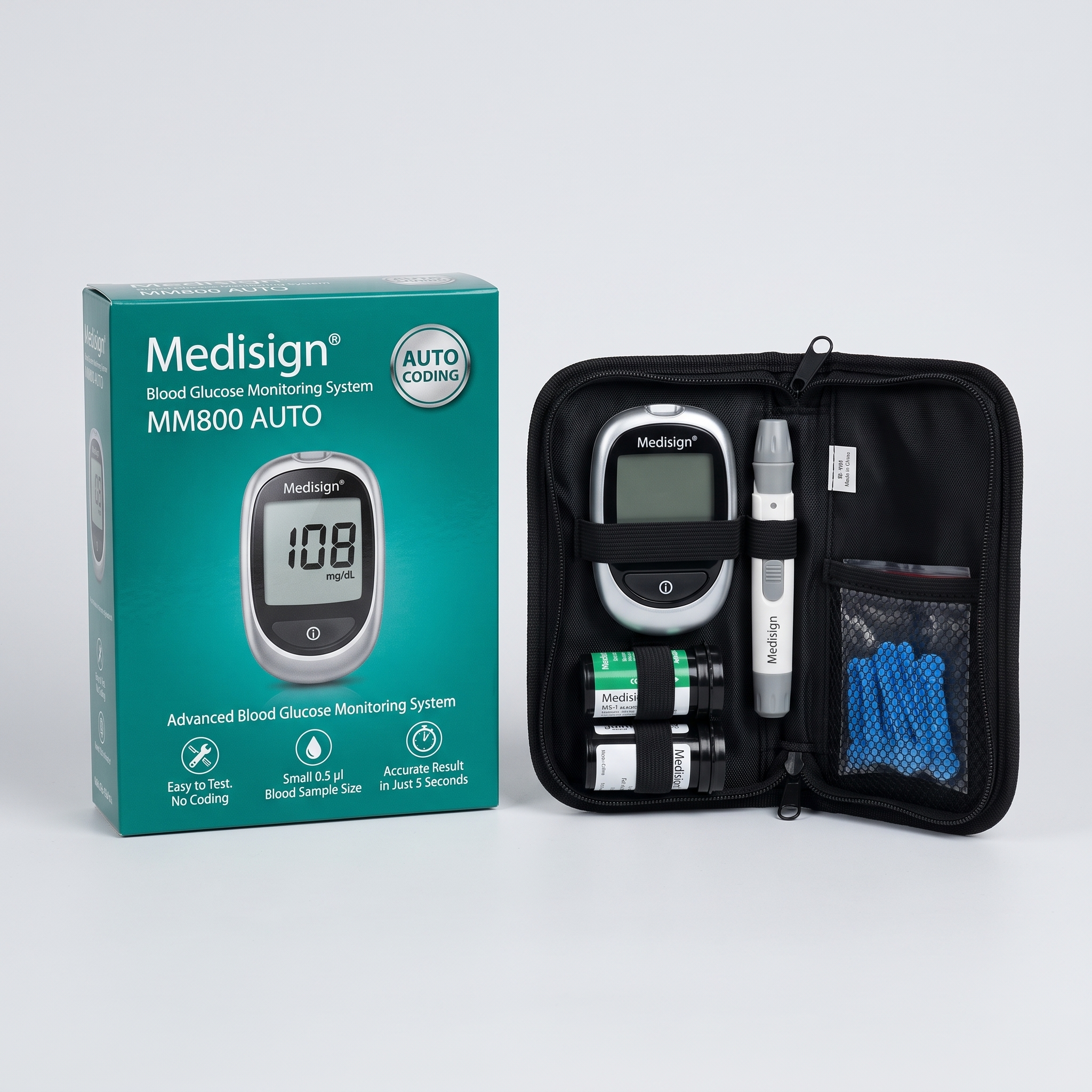 Medisign MM800 Blood Glucose Meter - Image 4